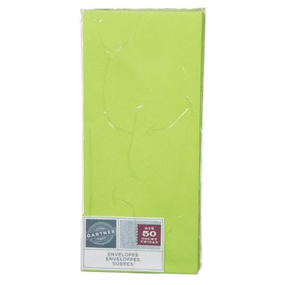 Picture of Gartner Studios #6 3/4 Envelopes, Gummed Seal, Lime, Pack Of 50