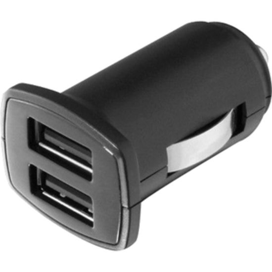 Picture of Aluratek Dual USB Auto Charger - 12 V DC Input - 5 V DC/2 A Output