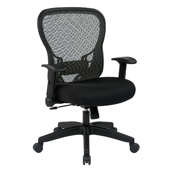 Picture of Office Star SPACE Seating Deluxe R2 SpaceGrid Task Chair, Black