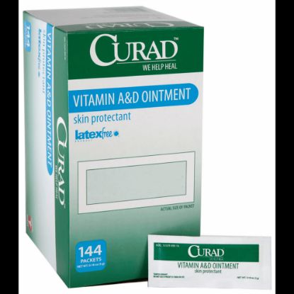 Picture of CURAD A&D Ointment, 0.18 Oz Packets, Box Of 144 Tubes