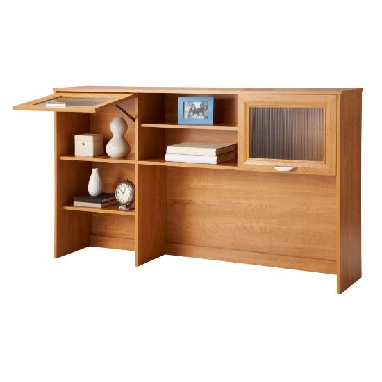 Picture of Realspace Magellan Hutch For Corner/L-Desk, Honey Maple