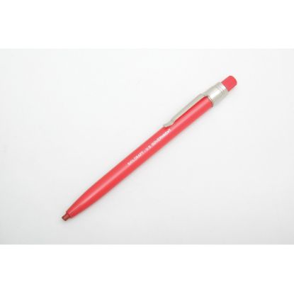 Picture of SKILCRAFT China Marker Wax Pencil - Refillable - Red Lead - Red Barrel - 1 Dozen