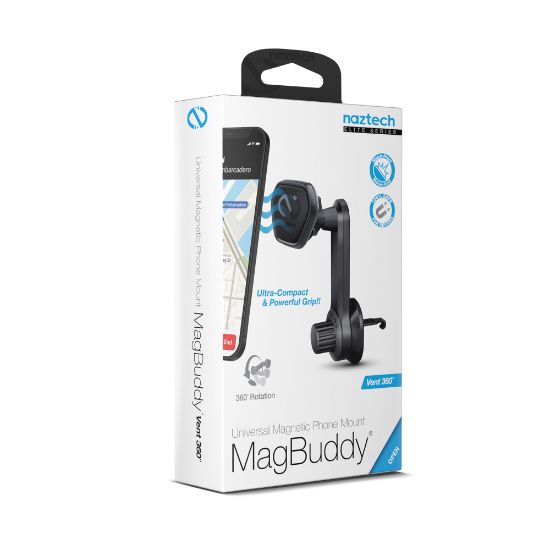 Picture of Naztech MagBuddy Elite Vent 360 Mount, Black