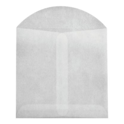 Picture of LUX Open-End Envelopes, 3 3/4in x 4 3/4in, Flap Closure, Glassine, Pack Of 10