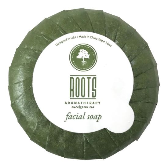 Picture of Roots Eucalyptus Tea Facial Soap In Pleat, 0.99 Oz, Case Of 500