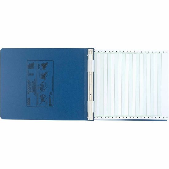 Picture of Wilson Jones Presstex Pressboard Data Binder, 50% Recycled, Light Blue