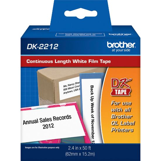 Picture of Brother DK2212 Label Tape, 2-3/7 X 50ft