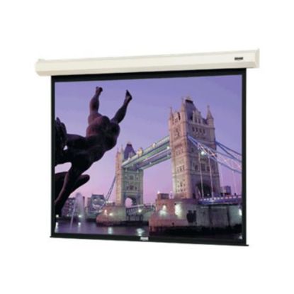 Picture of Da-Lite Cosmopolitan Electrol Square Format - Projection screen - ceiling mountable, wall mountable - motorized - 120 V - 151in (151.2 in) - 1:1 - Matte White - white powder coat