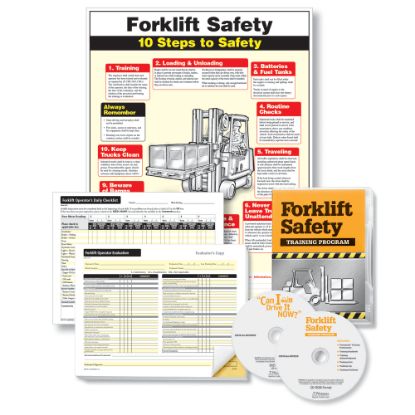 Picture of ComplyRight Forklift Training Compliance Bundle, English, 18in x 24in, English