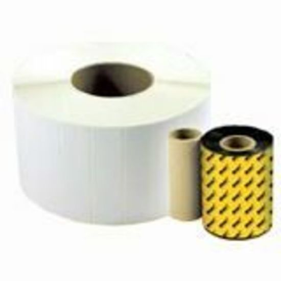 Picture of Wasp Barcode Label - 2.25in Width x 1.25in Length - 4500/Roll - 4 Roll