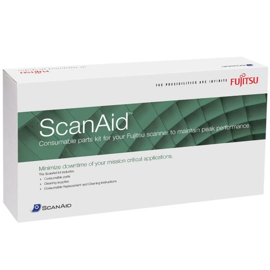 Picture of Fujitsu ScanAid Consumable and Cleaning Kit