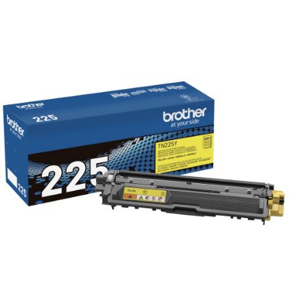 Picture of Brother TN-225 Yellow High Yield Toner Cartridge, TN-225Y