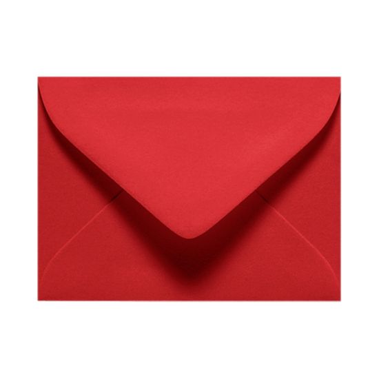 Picture of LUX Mini Envelopes, #17, Gummed Seal, Ruby Red, Pack Of 50