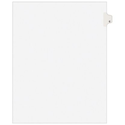 Picture of Avery Individual Legal Dividers Avery Style, Letter Size, Side Tab C, Pack Of 25