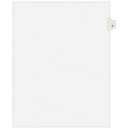 Picture of Avery 30% Recycled Side-Tab Legal Exhibit Dividers, Tab Title D, Pack Of 25