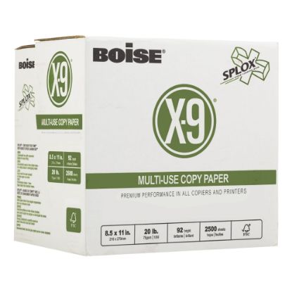 Picture of Boise X-9 SPLOX Multi-Use Printer & Copy Paper, White, Letter (8.5in x 11in), 200000 Sheets Per Pallet, 20 Lb, 92 Brightness, SP-8420-519SKD