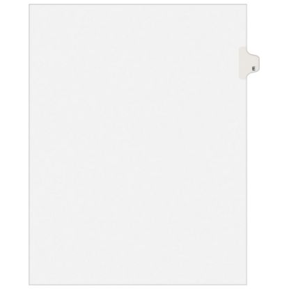 Picture of Avery 30% Recycled Side-Tab Legal Exhibit Dividers, Tab Title E, Pack Of 25