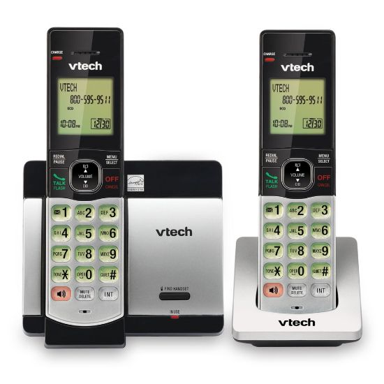 Picture of VTech CS5119-2 DECT 6.0 Expandable Cordless Phone With Digital Answering System