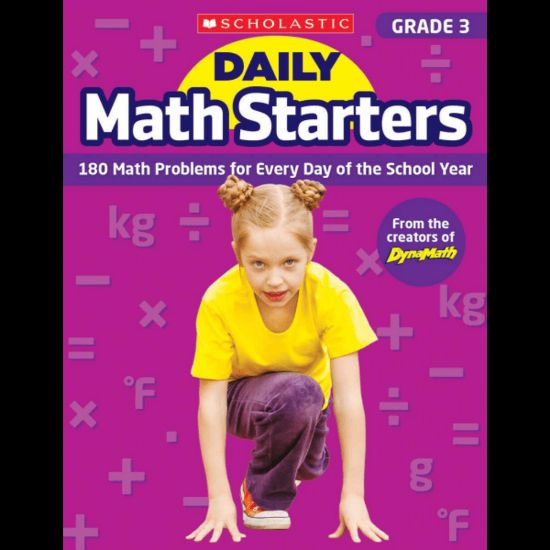 Picture of Scholastic Teacher Resource Daily Math Starters, Grade 3