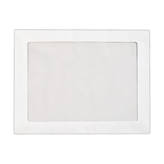 Picture of LUX #9 Full-Face Window Envelopes, Middle Window, Gummed Seal, Bright White, Pack Of 500