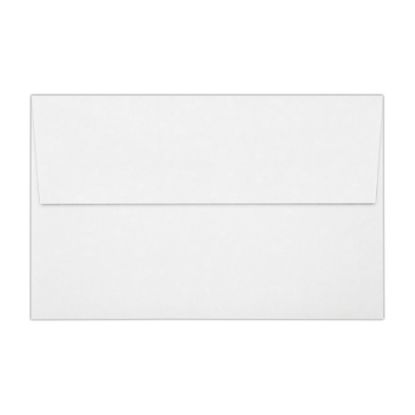 Picture of LUX Invitation Envelopes, A10, Peel & Press Closure, White, Pack Of 500