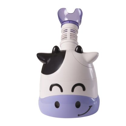 Picture of HealthSmart Kids Personal Steam Inhaler Vaporizer, Margo Moo Cow, 7inH x 7 1/2inW x 10inD