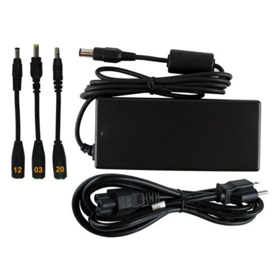 Picture of BTI AC-U90W-HP AC ADAPTER 19V 90W - For Notebook, Thin Client PC, Desktop PC, Tablet PC - 90W - 4.74A - 19V DC - OEM Compatible KG298AA 609940-001/NP 519330-003 594294-001 609940-001 619752-001