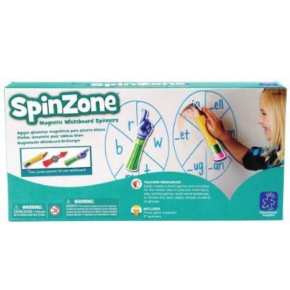 Picture of Educational Insights SpinZone Magnetic Whiteboard Spinners, Pack Of 3