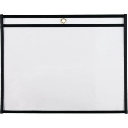 Picture of Partners Brand Job Ticket Holders, Side-Load, 9in x 12in, Black, Pack Of 25