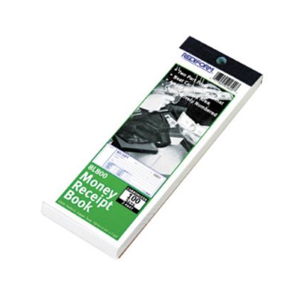 Picture of Rediform Money Receipt Collection Forms - 100 Sheet(s) - 2 PartCarbonless Copy - 7in x 2 3/4in Sheet Size - Assorted Sheet(s) - Black Print Color - 1 Each