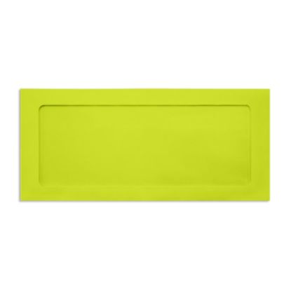 Picture of LUX #10 Envelopes, Full-Face Window, Peel & Press Closure, Wasabi, Pack Of 1,000