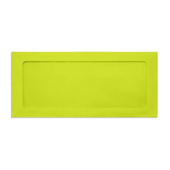 Picture of LUX #10 Envelopes, Full-Face Window, Peel & Press Closure, Wasabi, Pack Of 1,000