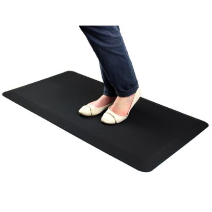 Picture of Floortex AFS-TEX 3000 Active Anti-Fatigue Mat, 20in x 39in, Midnight Black