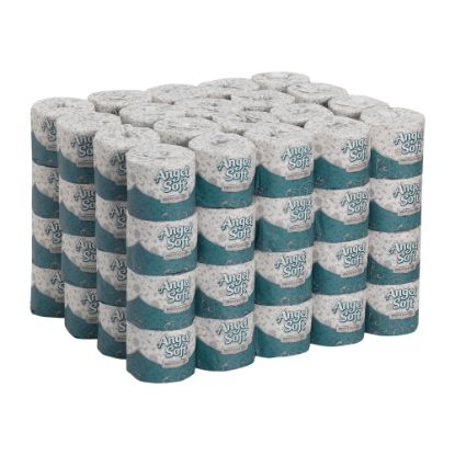 Picture of Angel Soft by GP PRO, 2 Ply, Professional Series Premium Standard Roll Embossed Toilet Paper, 4.05x4, 20% Recycled, White, 450 Sheets, 80 Rolls per Case