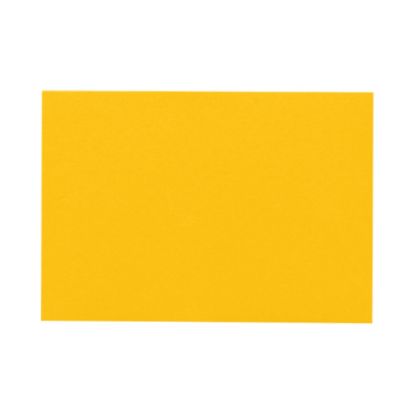 Picture of LUX Flat Cards, A9, 5 1/2in x 8 1/2in, Sunflower Yellow, Pack Of 500