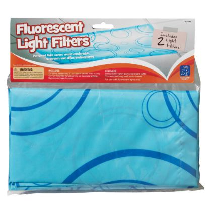 Picture of Educational Insights Classroom Fluorescent Light Filters, 36in x 24in, Blue, Pack Of 2