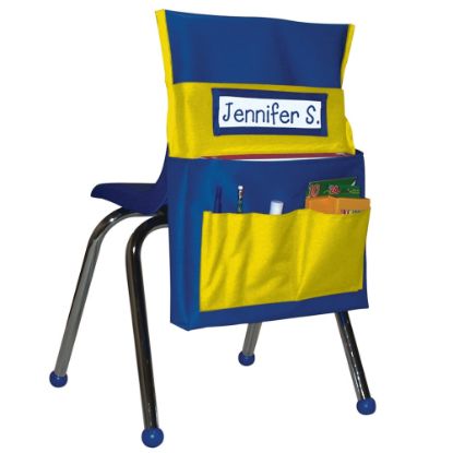 Picture of Carson-Dellosa Chairback Buddy, Blue/Yellow