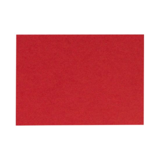 Picture of LUX Flat Cards, A9, 5 1/2in x 8 1/2in, Ruby Red, Pack Of 50