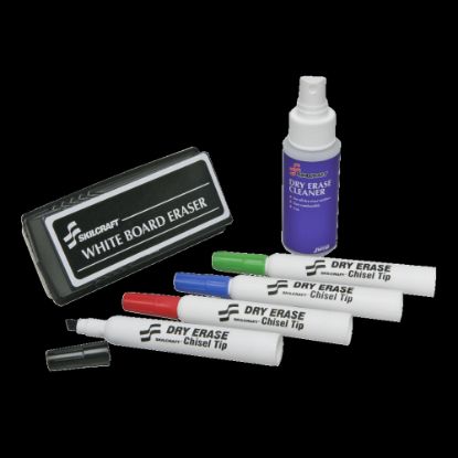 Picture of SKILCRAFT Dry-Erase Starter Kit (AbilityOne 7520-01-557-4971)