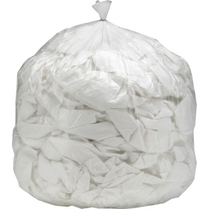 Picture of Highmark Trash Bags, 30 gal, 30inH x 37inW, Natural, 500 Bags