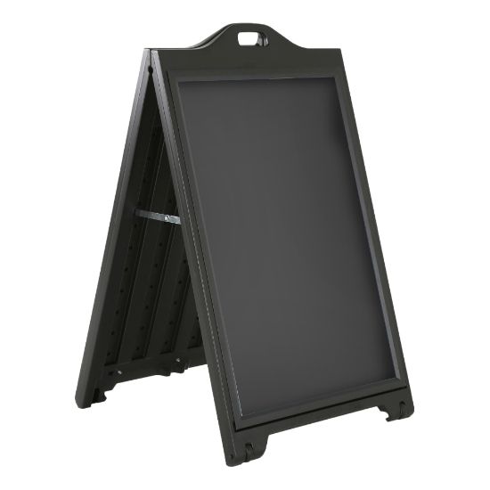 Picture of Azar Displays Sidewalk Sign, 44-3/4in x 29in, Black