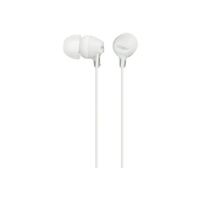 Picture of Sony Wired In-Ear Earbuds, White, MDREX15LP/W