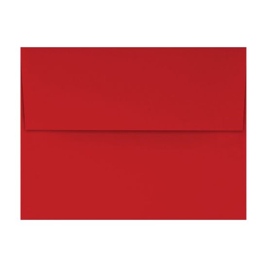 Picture of LUX Invitation Envelopes, A2, Gummed Seal, Holiday Red, Pack Of 50