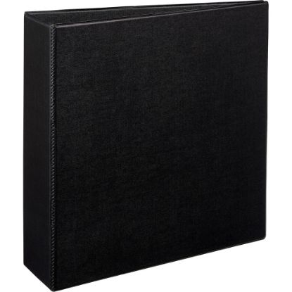 Picture of Avery Durable 3-Ring Binder With EZ-Turn Rings, 3in D-Rings, 45% Recycled, Black