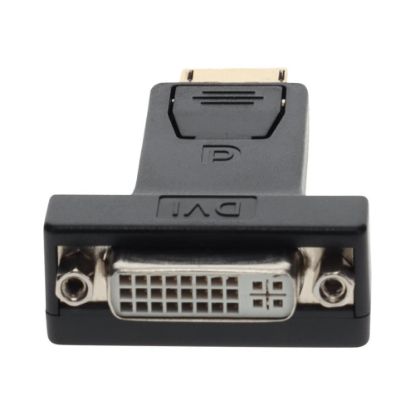 Picture of AddOn DisplayPort to DVI-I Adapter - DisplayPort adapter - DisplayPort (M) to DVI-I (F) - black