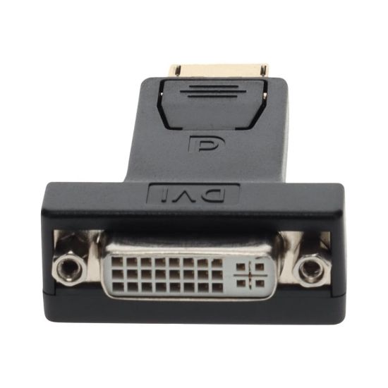 Picture of AddOn DisplayPort to DVI-I Adapter - DisplayPort adapter - DisplayPort (M) to DVI-I (F) - black