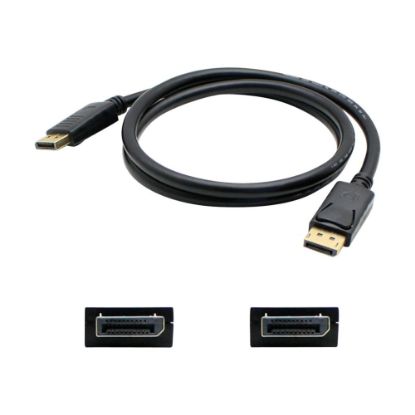 Picture of AddOn 10ft DisplayPort Cable - DisplayPort cable - DisplayPort (M) to DisplayPort (M) - 10 ft - black