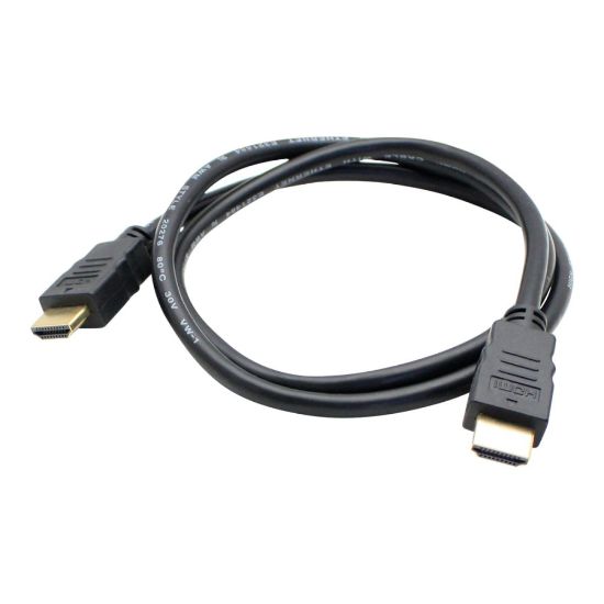 Picture of AddOn 6ft HDMI Cable - HDMI cable - HDMI male to HDMI male - 6 ft - black