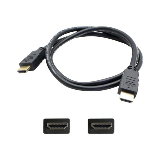 Picture of AddOn 10ft HDMI Cable - HDMI cable - HDMI male to HDMI male - 10 ft - black