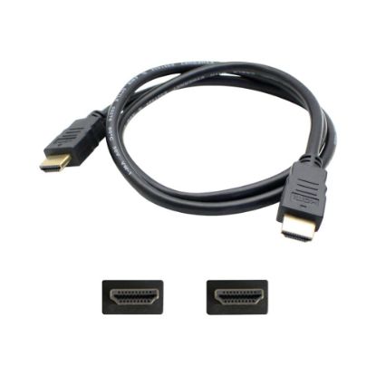 Picture of AddOn 15ft HDMI Cable - HDMI cable - HDMI male to HDMI male - 15 ft - black